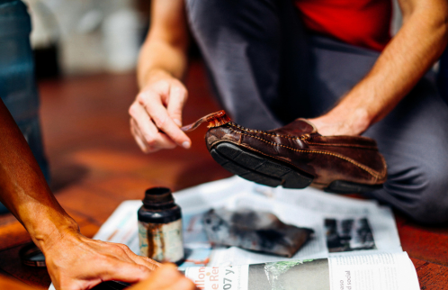 shoe cleaning